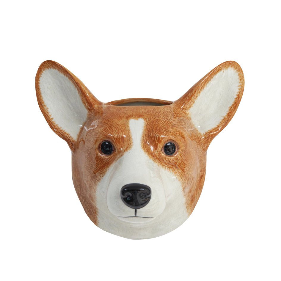 Corgi Hond Wandvaas - Quail Ceramics - SuperMatique