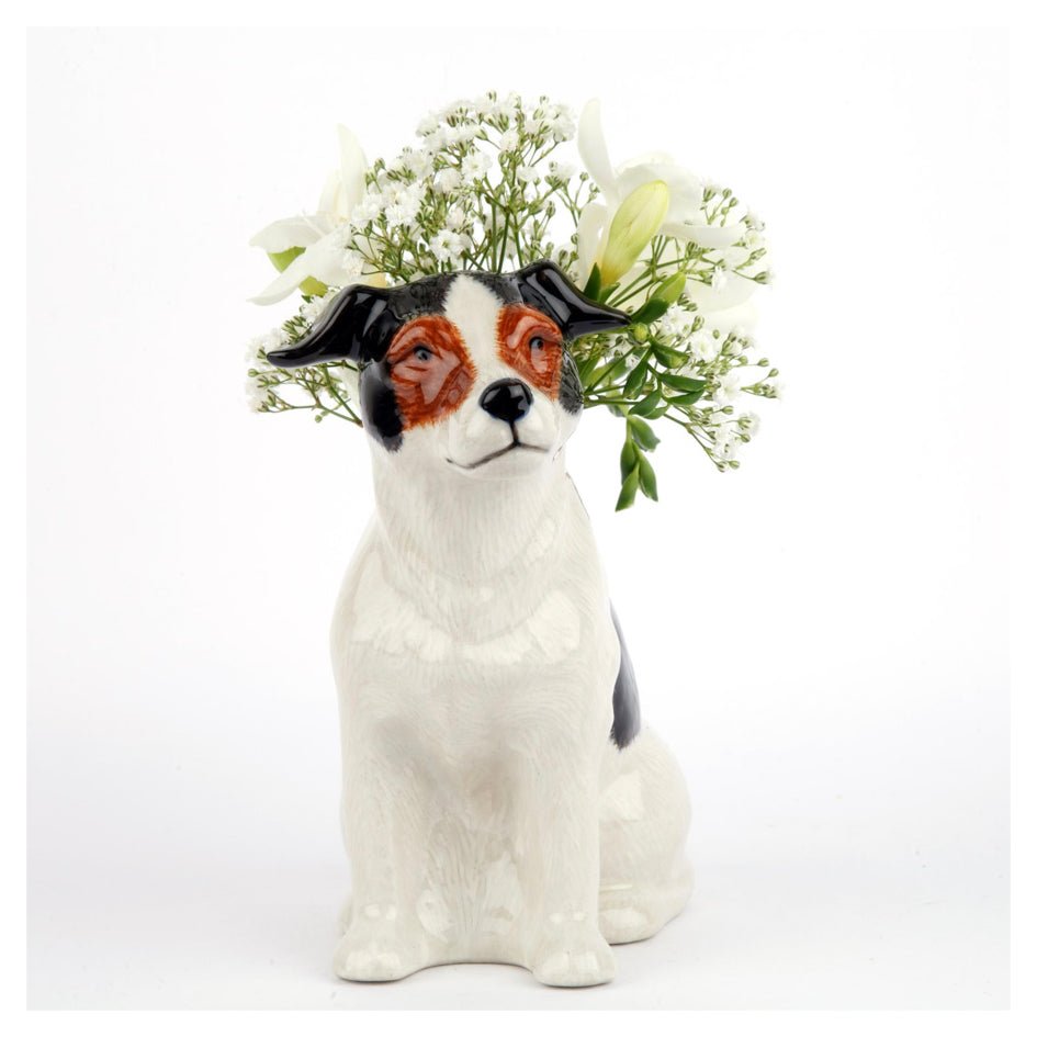 Jack Russell Bloemenvaas - Quail Ceramics - SuperMatique