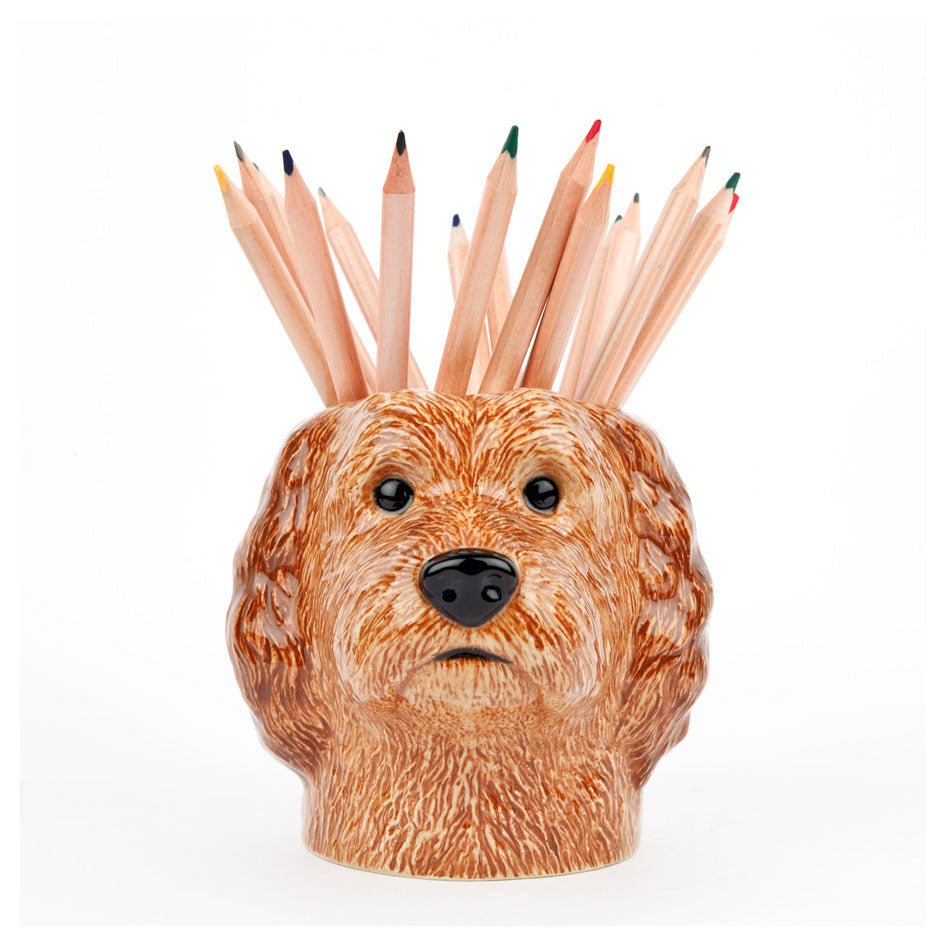 Labradoodle Pennenpot - Quail Ceramics - SuperMatique