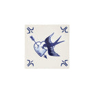 Tegel Hartstichting Edition - Collection Schiffmacher Blue Tattoo - Royal Delft - SuperMatique