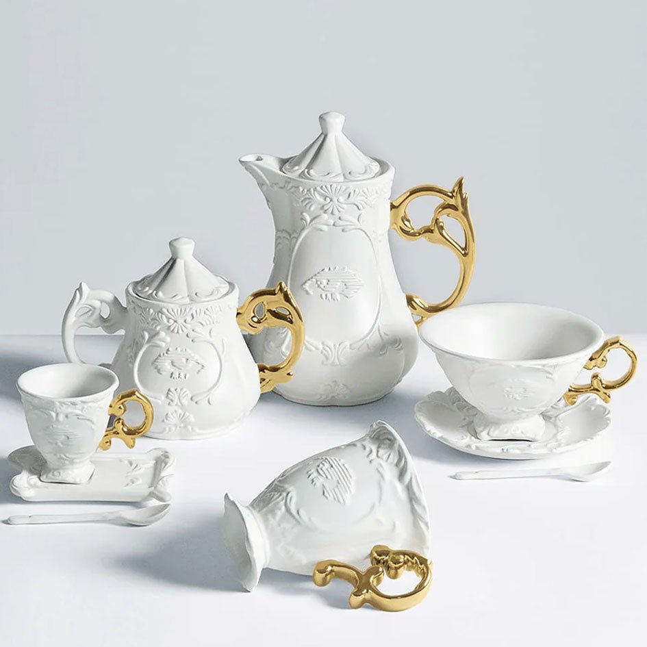 Wit met Gouden Theepot I - Wares - Seletti - SuperMatique