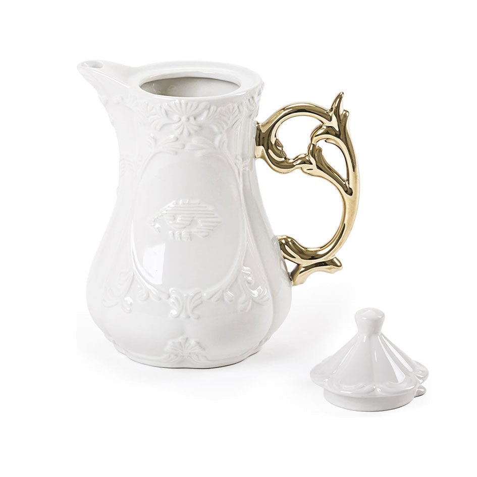 Wit met Gouden Theepot I - Wares - Seletti - SuperMatique