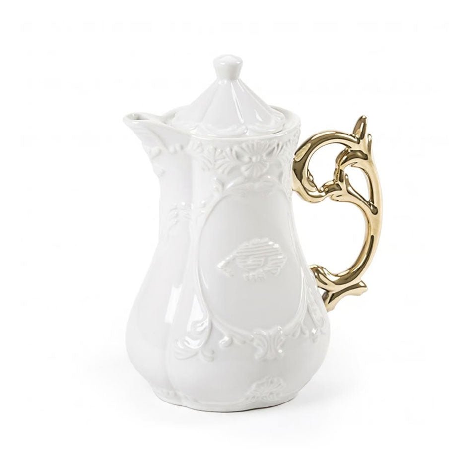 Wit met Gouden Theepot I - Wares - Seletti - SuperMatique